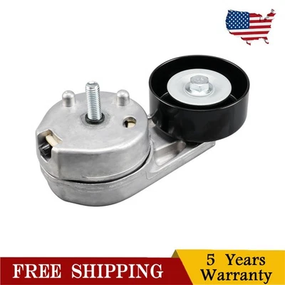 Belt Tensioner with Pulley For 2011-2018 BMW X5 L6 3T 2011-2016 BMW 535i xDrive - Image 1 of 4