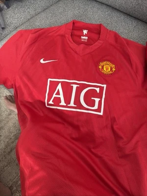 Camiseta Nike AIG Manchester United 2008 Foto 1 de 4