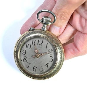 GARANTI Swiss Pocket Watch Size 16 Pin Set 5 Jewel 22872 No Reserve! - Picture 1 of 7