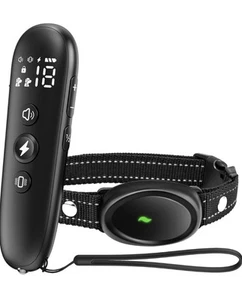 Dog Shock Training Collar & Remote New - Imagen 1 de 9