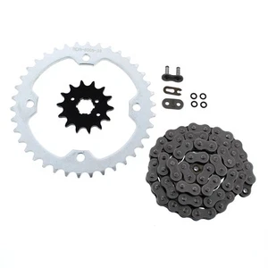 2004-2008 Yamaha YFM350 350 Raptor O-Ring Chain and Silver Sprocket 14/38 - Bild 1 von 3