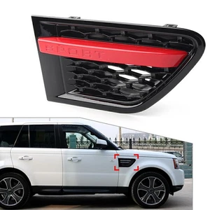 Fit Land Rover Range Rover Sport Red Right Side Fender Grill Cover Vent Air Flow - Picture 1 of 5