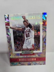 2017 2018 Contenders Dennis Rodman Cracked Ice Winning Tickets 02/25 #1 - Bild 1 von 2