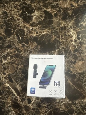 Mini micrófono inalámbrico Lavalier para iPhone, Android y cámara con clip Foto 1 de 4