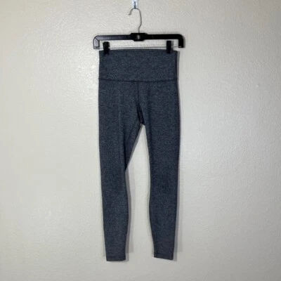 Lululemon Wunder Under HR Tight 28” Size 6 Heather Gray - Изображение 1 из 4
