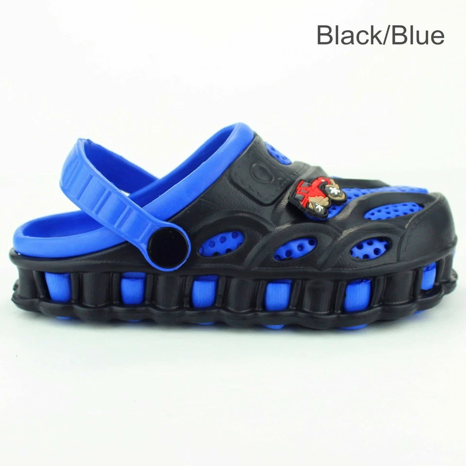 Niños Niños Zuecos de Jardín Zapatos Niño Pequeño Sin Cordones Informales Dos Tonos Zapatilla Sandalias  Foto 1 de 4