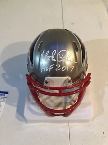 ATLANTA FALCONS- MORTEN ANDERSEN SIGNED AUTOGRAPH FLASH MINI HELMET PSA COA HOF - Picture 1 of 8