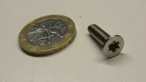 18-8 Stainless Torx Flat Head Machine Screw 8-32 x 5/8" Length, 50pcs - Picture 1 of 12