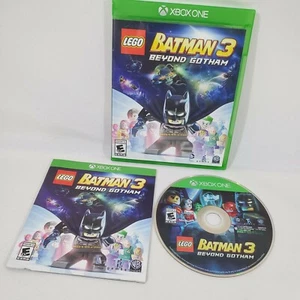 LEGO Batman 3: Beyond Gotham (Microsoft Xbox One, 2014) Complete Original "Mint" - Picture 1 of 6