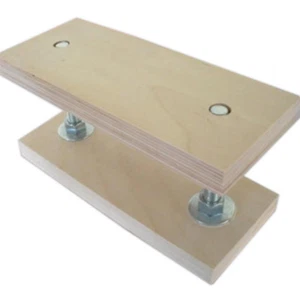 Grand Piano Pinblock Support Jack Adjustable Height Laminated Maple Boards - Picture 1 of 1