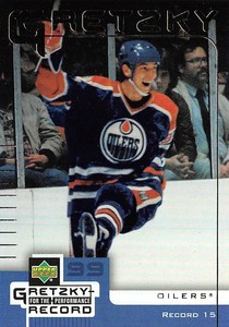 1999-00 McDonald's UD Gretzky Performance for the Record #15 Wayne Gretzy