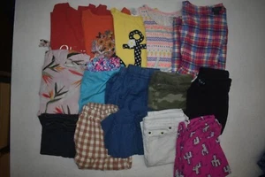 Wholesale Bulk Lot Of 15 Girls Size Large 10 12 Mix Season Tops Bottoms Shirts - Picture 1 of 5