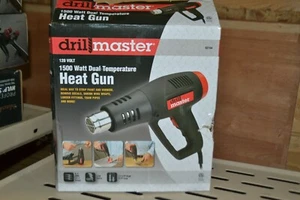 Drill Master Heat Gun 1500 Watt 11 Amp Dual Temperature  - Picture 1 of 3