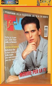 Film Tv - Anno 3 - n° 34 - Agosto 1995 - Matt Dillon, morire per la TV - Rivista - Picture 1 of 6