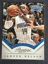 2013-14 Panini Prestige Bonus Shots Silver Jameer Nelson #94 Orlando Magic