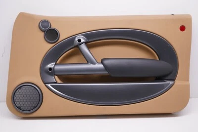2002-2006 Mini Cooper R50 R52 R53 Front Right Door Panel Trim Cover Beige - Image 1 of 4