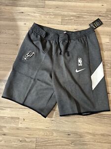 New Nike NBA Basketball Shorts San Antonio Spurs Size 3XL