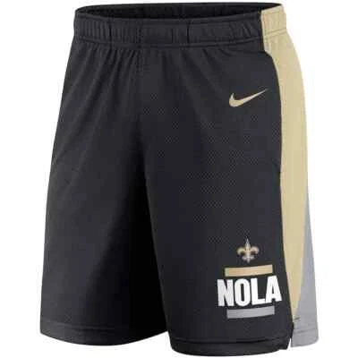 New Orleans Saints Nike Broadcast Shorts - Large - Image 1 of 3