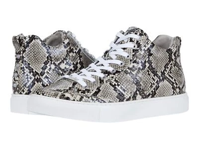 Zapatilla deportiva para mujer J/Slides Ludlow con cordones punta redondeada negra/beige en relieve Foto 1 de 4