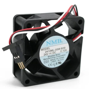 For NMB 2410ML-05W-B39 24V 0.1A 3Pin 6025 6CM Fanuc Parts Cooling Fan - Zdjęcie 1 z 2