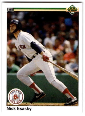 Nick Esasky 1990 Upper Deck #463 Boston Red Sox - Image 1 of 2