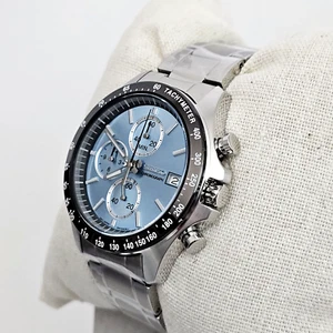 Seiko SELECTION Spirit JDM Chronograph 40mm HIMMELBLAU SBTR029 - NEU Full SET - Bild 1 von 11