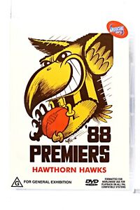 AFL Hawthorn Hawks '88 Premiers Grand Final vs Melbourne Region 0 DVD New Sealed