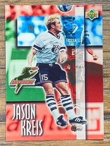 Upper Deck Bandai MLS Card 1997 Jason Kreis Dallas Burn