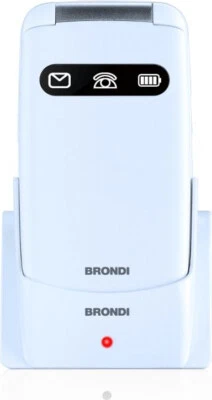 Brondi Amico Favoloso 2.8" Bianco Telefono di livello base Brondi 10277002 - Immagine 1 di 4