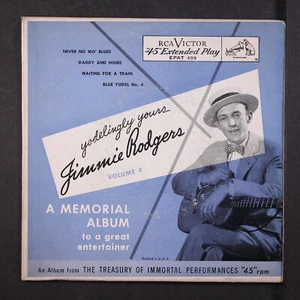 JIMMIE RODGERS: yodelingly yours vol. 4 RCA 7" EP 45 RPM - Picture 1 of 4