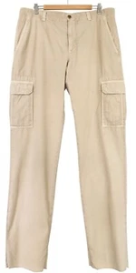 Brunello Cucinelli Men's Cotton Trousers Cargo Pants Beige Size 54 / XL - Italy - Picture 1 of 6