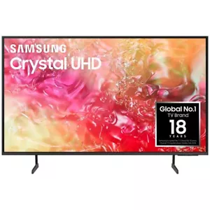 Samsung 43 Inch DU7700 Crystal UHD 4K Smart TV UA43DU7700WXXY [2024] - Picture 1 of 9