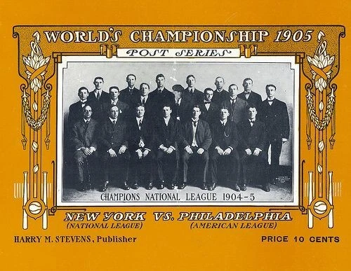 Imagen de béisbol 1905 New York Giants vs Philadelphia Athletics 8x10 MLB NY Foto 1 de 1