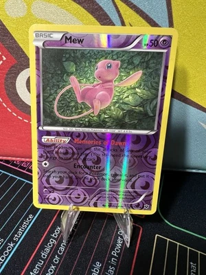 Pokemon TCG - 2016 Mew 29/124 - XY Fates Collide - Reverse Holo - LP - Image 1 of 2