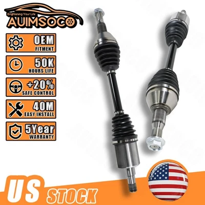 2x ejes delanteros CV para Oldsmobile Silhouette 1999 2000 2001 2002 2003 2004 Foto 1 de 4