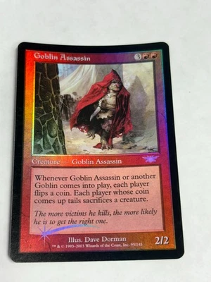 Goblin Assassin Foil Magic Legions 2003 NM MAGIC GATHERING CARD - Image 1 of 3