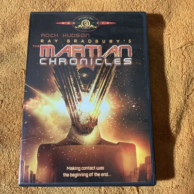 The Martian Chronicles region 1 DVD (2 disc) 1980 Rock Hudson sci-fi mini series - Image 1 of 2
