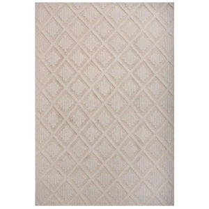 Rizzy Rugs Driftwood Area Rug DRI689 Wool Traditional Solid Ivory Rectangle - Picture 1 of 4