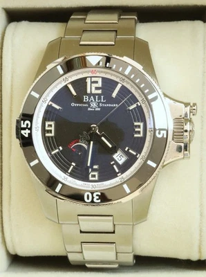 Ball Engineer Hydrocarbon Hunley PM2096B-S1J-BK Automatic Mens Watch w/Box Cards - Image 1 of 4