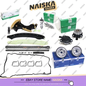 Timing Chain Kit&Camshaft Adjuster Kit For Mercedes SLK250 C250 M271 W212 1.8L - Picture 1 of 7