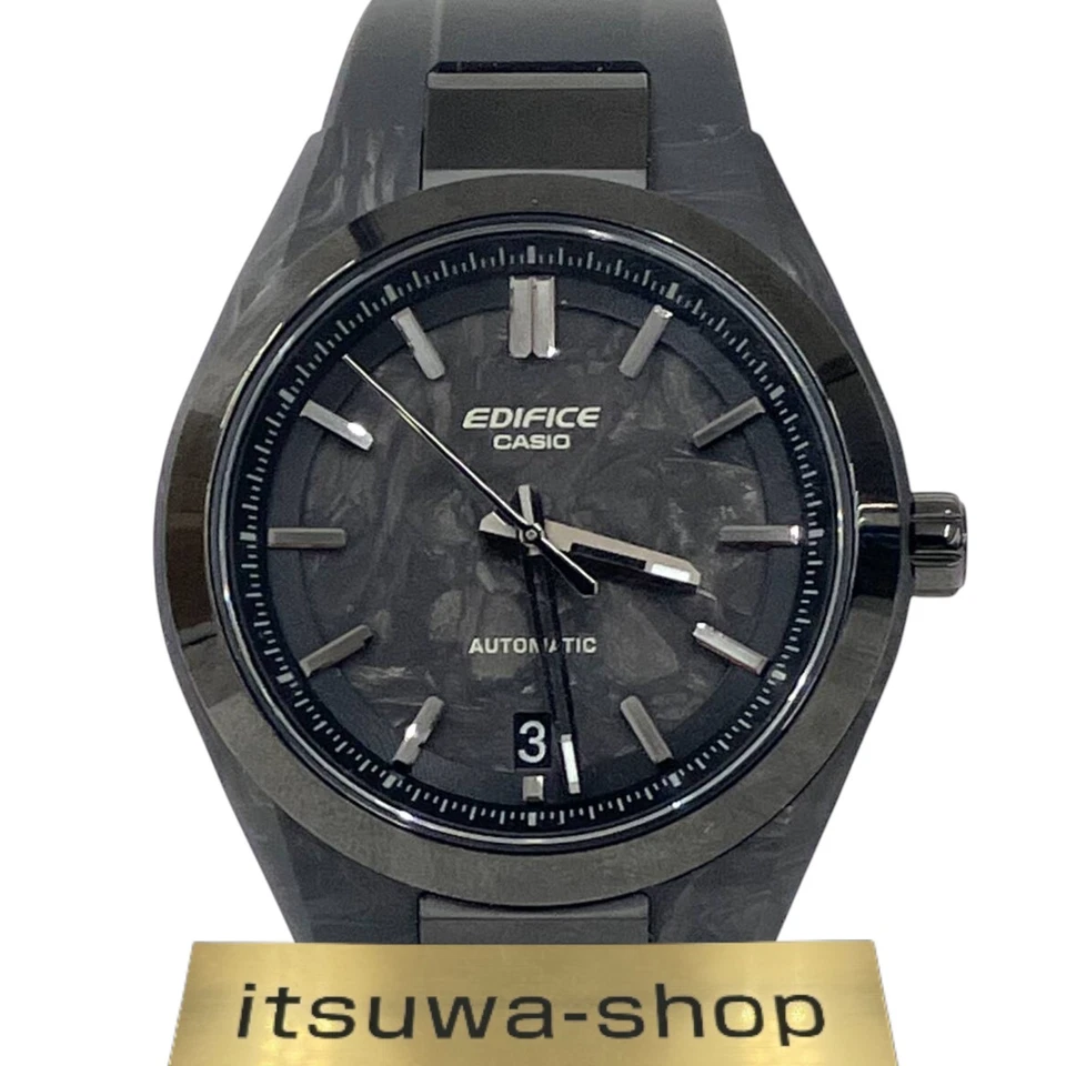 Reloj Hombre CASIO EDIFICE EFK-100XPB-1AJF Carbono Forjado Automático Negro Foto 1 de 4