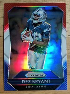 Panini Prizm Prizms 2015 rojo blanco y azul #88 Dez Bryant - Imagen 1 de 2