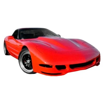 For Chevy Corvette 97-04 Front Bumper Cover TS Concept Style Fiberglass Front Foto 1 de 4