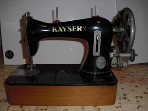 Nähmaschine antik, Kaiser, Deko - Bild 1 von 10