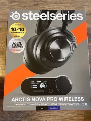 Steelseries Arctis NOVA PRO WIRELESS GAMING HEADSET for PC, PS5, & PS4 NEW - Image 1 of 3