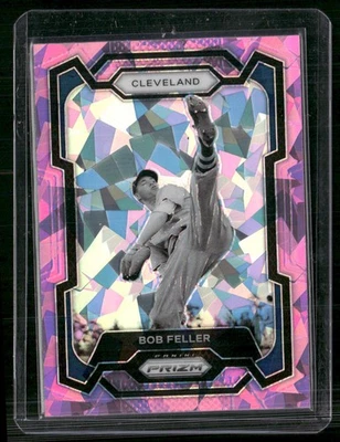 Panini Prizm #227 Bob Feller Pink Ice Prizms 2024 Foto 1 de 2