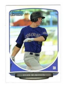 RYAN McMAHON - REFRACTOR - 2013 BOWMAN CHROME- # BDPP31 - FREE SHIP