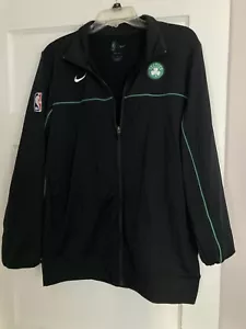Nike NBA Boston Celtics Full Zip  Jacket Black/Green Men's Size M - Picture 1 of 10