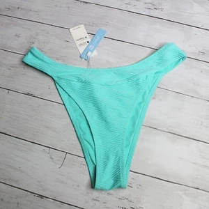 Cupshe Bademode Damen Cheeky Bikini Badehose Größe S Aqua Blau - Bild 1 von 10