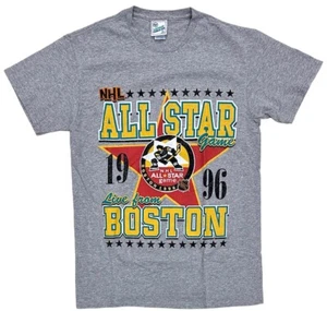 Boston Bruins by 47 Brand Men's Vintage Tubular 1996 All Star Game NHL T-Shirt - Picture 1 of 2